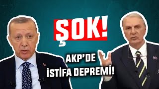 ŞOK AKPDE İSTİFA DEPREMİ CAN ATAKLI YORUMLADI [upl. by Atterual772]