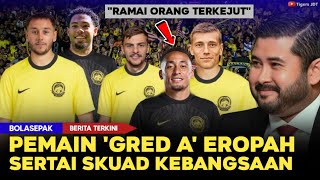 🔴Berita Gembira Rakyat Malaysia🔥5 Pemain Gred A Eropah Sertai Skuad Kebangsaan Tak lama lagi [upl. by Hoffarth792]