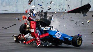 20 Worst IndyCar Crashes EVER [upl. by Euqram]