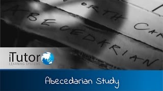 iTutor  Abecedarian Study [upl. by Marylin]