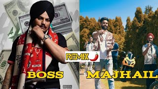 Majhail X Boss  Sidhu Moosewala ft Ap Dhillon Official Video  ProdBy Ryder41 [upl. by Hseham808]