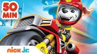 Paw Patrol  50 MINS of the Pups Best Saves  Nick Jr [upl. by Ateval]