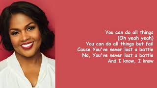 Never Lost by Cece Winans Lyrics [upl. by Anirb453]