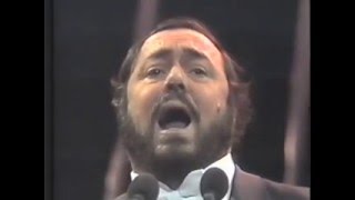 Luciano Pavarotti 1986 Silver Jubilee Concert New York [upl. by Straus]