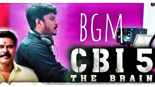 CBI 5 BGM MEGA STAR MAMMOOTY Sravan S R [upl. by Celestina]