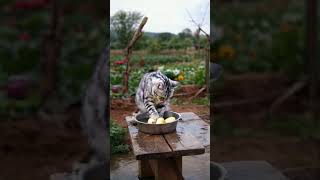 Cat work video youtube foryou reels ytshort [upl. by Anyat]