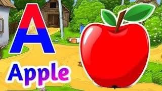 Phonics Song 2 with TWO Words in 3D  A For Airplane  ABC Alphabet Songs [upl. by Llewsor]