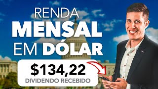 Como criar uma Renda Passiva em Dólar com Dividendos na bolsa americana DO ZERO [upl. by Baras]