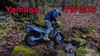 Tw200 amp surron exploring overgrown trail yamaha trending tw200 surron explore motovlog viral [upl. by Lorrie]