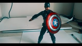 Cápitan América Bucky Barnes Custom Marvel Legends [upl. by Ycnuahc845]