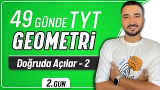 Doğruda Açılar 2  49 Günde TYT Geometri Kampı 2Gün  Rehber Matematik [upl. by Pugh]