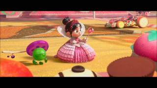 WreckIt Ralph Vanellope Becomes Princess Clip HD [upl. by Drareg]