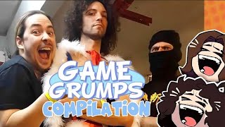 The BEST laughs from The GameGrumps reacting to Musical Moments produced by Sbassbear [upl. by Zennie]