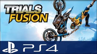 Fun et délire sur Trials Fusion PS4 avec mon fils  Test et démo en duo  Ejayremy [upl. by Ennahteb]