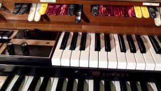 Lowrey Citation Theater Organ Minor Problems [upl. by Nilauqcaj]