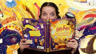 The Harry Potter Wizarding Almanac UK Edition  Flip Through amp Review [upl. by Aprile]