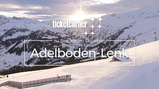 Skiregion Adelboden Lenk  Highlights  Ticketcorner [upl. by Edrahc]