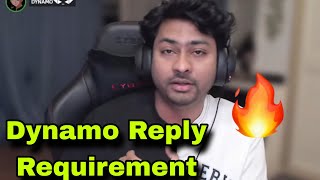 Dynamo Reply Requirement on Esports Players amp BGIS Schedule 🔥 [upl. by Hathcock]