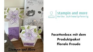 Facettenbox mit Florale Freude [upl. by Herring109]