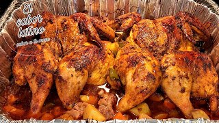 🔴Como Hacer Pollo de Fiesta Al Horno 🔥Receta Fácil y Rica [upl. by Leohcin]