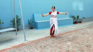 Dhadhina Natina Dance cover Moyurakkhi [upl. by Ryter18]