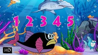 12345 Once I Caught A Fish Alive With Lyrics  Nursery Rhymes for Children [upl. by Leumas551]