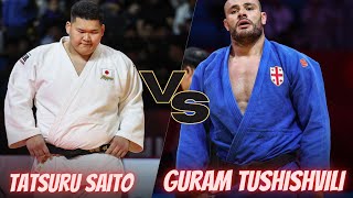 Tatsuru SAITO vs Guram TUSHISHVILI  Saito Took The Revenge  Hungary Masters 2023  柔道 [upl. by Nythsa]