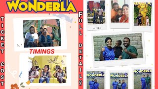 Wonderla Bengalore  Ticket Cost And Timings  Vijjiartsandvlogs  Vlog  Tourist Places  Enjoy [upl. by Nolasba987]