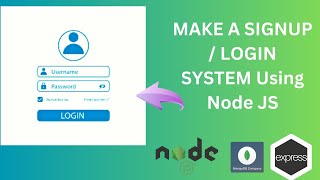 Login and SignUp System with User Authentication Using Node Js Express Js amp MongoDB [upl. by Itram]