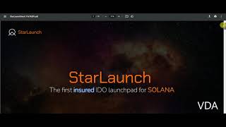 STARLAUNCH IDO  PARTICIPATION KYC LIVE PROCESS  PART 1 [upl. by Joane]