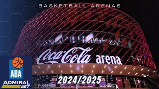 ABA League Basketball Arenas  Season 20242025 [upl. by Wylen719]