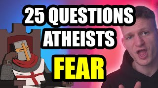 25 Questions Atheists Are TOO SCARED To Answer Lucifer Burns [upl. by Tremann]