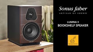 Sonus faber Lumina II Bookshelf Speaker [upl. by Znerol]