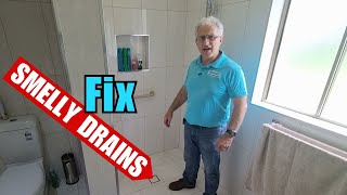 Fix Smelly Bathroom Drains Smells Easily [upl. by Udella]