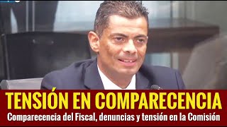 Comparecencia del Fiscal denuncias y tensión en la Comisión [upl. by Dorice]