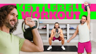 QUICK Kettlebell Workout  Joe Wicks Workouts [upl. by Esinaej934]