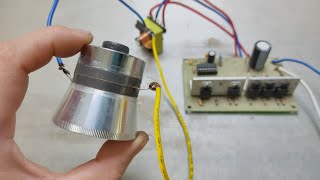 i make 12V ultrasonic Cleaner [upl. by Gardal]