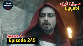 Salahuddin Ayyubi Episode 245 Explained In Urdu  Urdu Review amp Analysis  Rumi Explainer [upl. by Efar473]