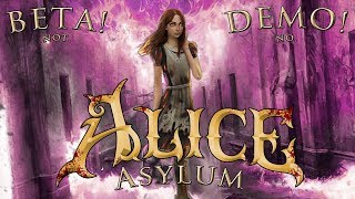 Alice Madness Returns BETA DEMO Insanity in the Alice 3 Asylum [upl. by Barret]