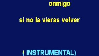 CUANDO LLORA MI GUITARRA KARAOKE JULIO JARAMILLO [upl. by Naicad]