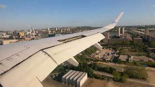 KLM Embraer 190 landing in London City Airport in 4k [upl. by Ettenoj847]