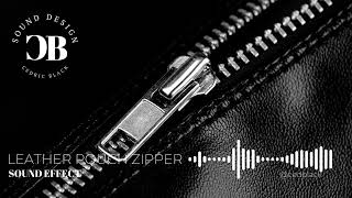 Leather Pouch Zipper Sound Effects [upl. by Harriett967]