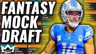 2024 Fantasy Football Mock Draft  12 Team  PPR Pick 7 [upl. by Aken]