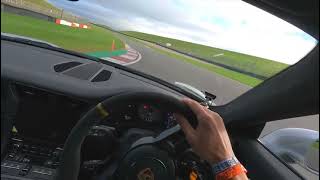 Donington Park GP Lap Record  Porsche 911 GT3RS with Suspension Secrets Circuit Handling Pack [upl. by Tezile]