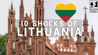 Lithuania  10 Culture Shocks of Visiting Lithuania [upl. by Juieta]