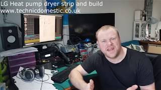 lg heat pump dryer strip and re build tutorial [upl. by Helas]