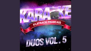 Pensons A Lavenir — Karaoké Playback Avec Choeurs — Rendu Célèbre Par Cali [upl. by Nowahs]