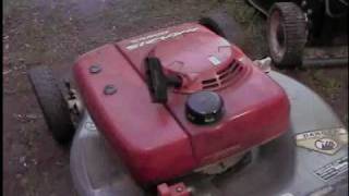 The 1995 Honda HRA215 Self Propelled Lawn Mower [upl. by Bilek]