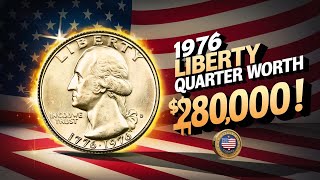 📢 1976 Liberty Quarter Dollar Worth 👉280000👈 Discover the Rare and Valuable Coin 🪙💰 [upl. by Abrahams]