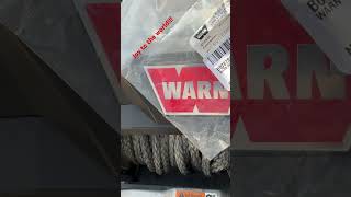 Winch Warn Emblem replacement warnindustries jeep jeepyj winchwarn [upl. by Netsoj719]